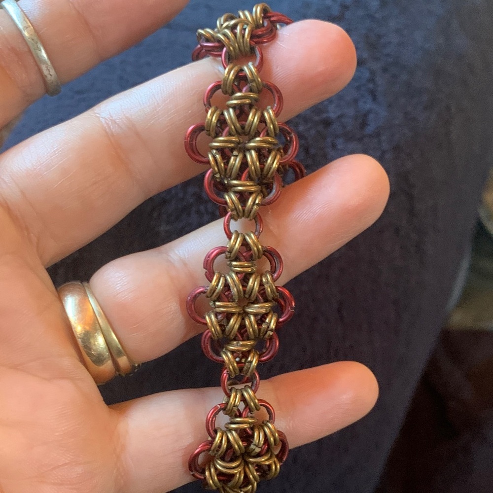 Chain Link seed‎ of life bracelet